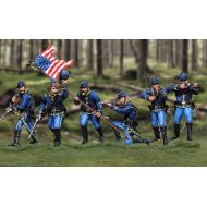 The Collectors Showcase THE COLLECTORS SHOWCASE CIVIL WAR UNION 7TH MICHIGAN DISMOUNTED COMPLETE SET MIB