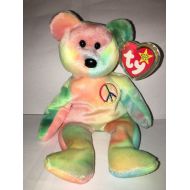 Rare Ty Beanie Baby Peace Bear Original Collectible 1996 NEW Old Stock
