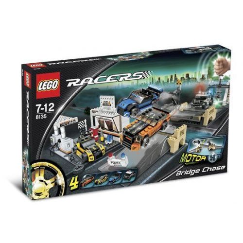  LEGO NEW Lego RACERS #8135 Bridge Chase SEALED