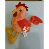Ty Beanie Baby DOODLE the Rooster wErrors #4171 PVC 1996, Retired & New