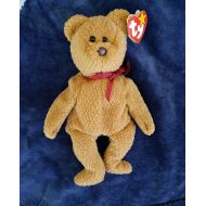 Ty ty beanie baby Very Rare CURLY BEAR orig. collectible with Tag Errors.