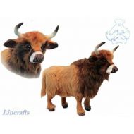 Hansa Toy International Heckrind, Heck Cattle, Cow Plush Soft Toy by Hansa. Sold by Lincrafts 6615 SALE