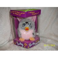 ORIGINAL GRAY, PINK & BLACK DOTTED Furby Tiger Electronics 70-800 in box LOOK