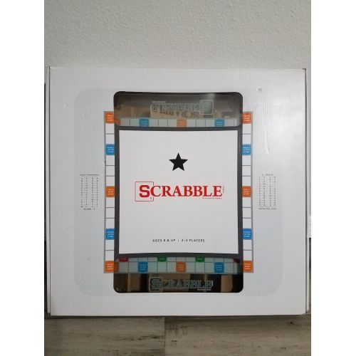 해즈브로 Hasbro Scrabble Deluxe Tempered Glass Board Game *BRAND NEW SEALED*