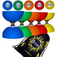 Juggle Dream CYCLONE CLASSIC Triple Ball Bearing Diabolo - One Way Clutch Axle + Travel Bag
