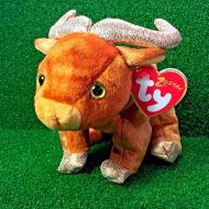 MWMT Rare Ty Beanie Baby 2000 Zodiac Ox New Retired Plush Toy - FREE Shipping