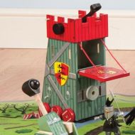 Le Toy Van Seige Tower Red