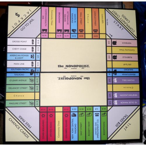 모노폴리 Complete "The Monopolist" 1931 Style Reproduction Monopoly Game Set