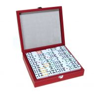 CHH Dominoes Double 12 Professional Size Color Dot White Tile Luxury Edition New