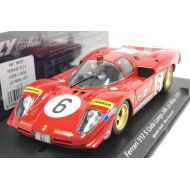 Fly FLY C72 FERRARI 512S LE MANS 1970 NEW 132 SLOT CAR IN DISPLAY CASE