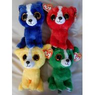 Gift Show Exclusive Ty Beanie Boos T-Bone, Tomato, Dandelion & Dill - MINT TAGS