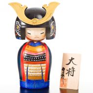Collectibles Samurai General Japanese Kokeshi Doll