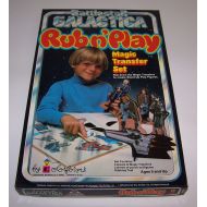Battlestar Galactica Rub N Play Magic Transfer Set Colorforms Unused 1978