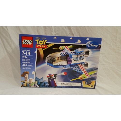  Lego LEGO 7593 Toy Story Buzzs Star Command Spaceship (MIB, Sealed)