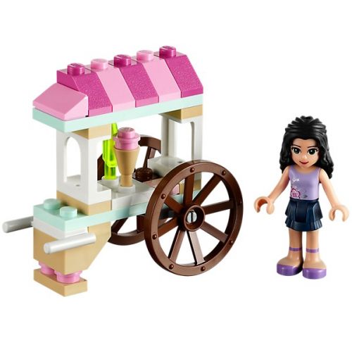  *NEW* 10 SETS Lego LEGO Friends ICE CREAM STAND 30106 EMMA Polybag *PARTY FAVOR*