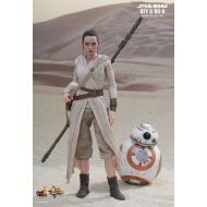Hot Toys 16 Star Wars EP VII 7 The Force Awakens Rey & BB-8 MMS337 Japan