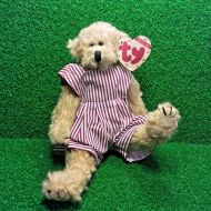 Ty Attic Treasures Tiny Tim The Bear Rare Retired 1993 Jointed Plush Toy MWNMT
