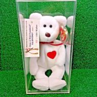 Special Edition Valentino Bear Ty Beanie Baby Make-A-Wish Foundation [1 OF 1000]