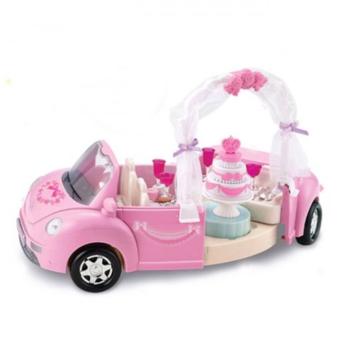  Mimiworld Little Mimi Wedding Car Toy Set Korean Barbie Doll Wedding Party for Girl Kids