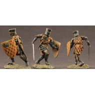 21st Century Toys Tin toy soldiers ELITE painted 54 mm French Knight, XV century.