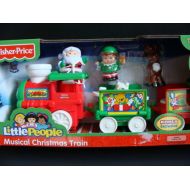 Fisher Price NEW LITTLE PEOPLE Musical Christmas TRAIN Santa Reindeer Original Fisher-Price