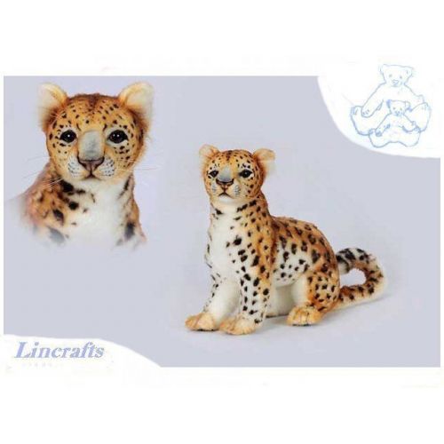  Hansa Toy International Sitting Amur Leopard Plush Soft Toy Wildcat by Hansa Sold by Lincrafts 6779 SALE