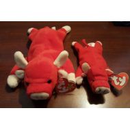 Ty Snort TY Beanie Baby RETIRED WITH ERRORS and Small Snort