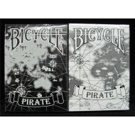 Toys & Hobbies 2 Decks Bicycle PIRATE black and white deck Playing Cards