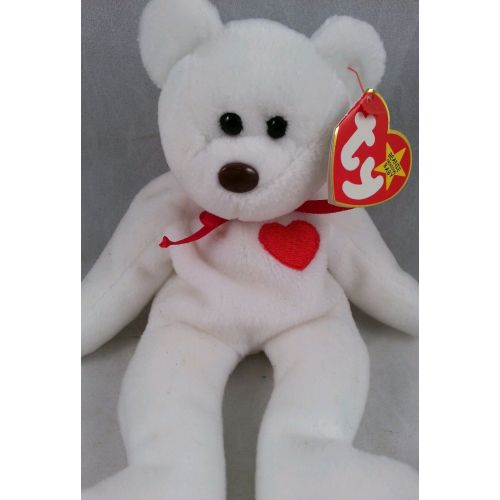  Ty Extremely Rare! MWMT VALENTINO 1993 TY INC Beanie Baby w 2 Swing Tag Errors PVC