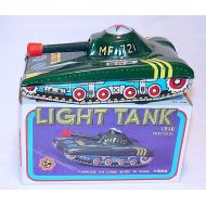 Toys & Hobbies MF 721 China Military LIGHT TANK + Sound Tin Friction Toy Model MIB`78 RARE!