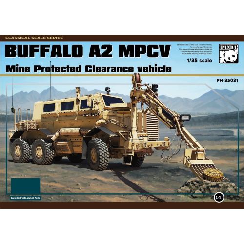  Panda 135 Buffalo A2 MPCV Mine Protected Clearance Vehicle # 35031