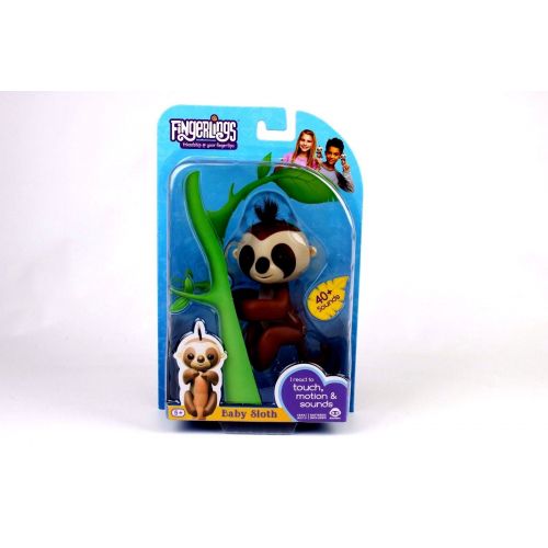  WowWee Fingerlings Lot Of 10, 8 Monkeys, Gigi and Kingsley The Sloth and 2 Play Sets