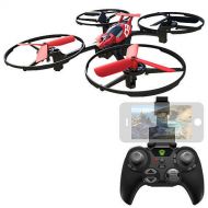 Sky viper Sky Viper Remote Control Hover Racer Gaming Drone - 2.4 GHz Color Red & Black