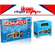 Hasbro Gaming Friends The TV Series Monopoly & Trivial Pursuit Board Game Bundle In Stock