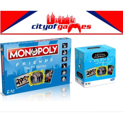 해즈브로 Hasbro Gaming Friends The TV Series Monopoly & Trivial Pursuit Board Game Bundle In Stock