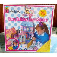 MInnie N Me Busy Builders Town Square Colorforms Playset 100 pcs NIB Sealed