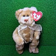 Rare Ty Attic Treasures Beverley The Bear 1993 Retired Jointed Plush Toy - MWMT