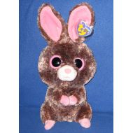 Ty UK EXCLUSIVE TY BEANIE BOOS  WOODY the 10" BUNNY - MINT with MINT TAGS