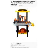 GT Little Workshop Childs Pretend Playset SOLD OUT Big Free Shipping