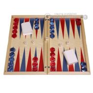 Dal Negro Wood Backgammon Set - Itaca - Classic Board Game
