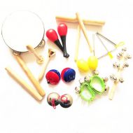 Unbranded 11 types Kids Early Education Music Toy Orff Musical Percussion Instruments Kit