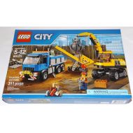 LEGO City EXCAVATOR and TRUCK 60075 demolition expert jackhammer shovel broom