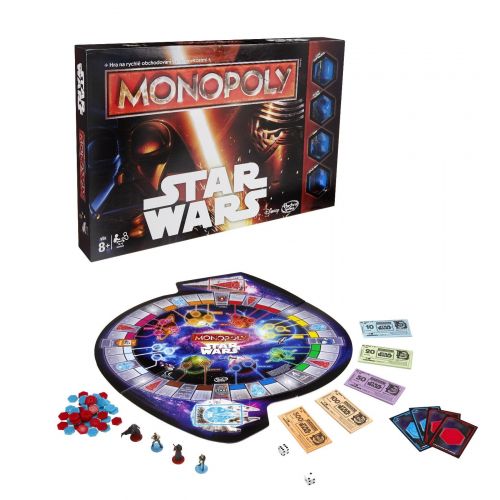 해즈브로 Hasbro Monopoly Star Wars Board Game 2-4 Players Indoor Game Age 8+
