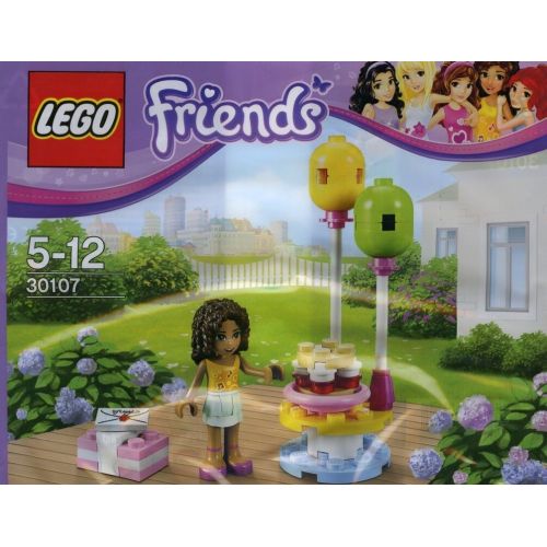  *NEW* 10 SETS Lego LEGO Friends BIRTHDAY PARTY ANDREA 30107 Polybag *PARTY FAVOR