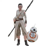 NA NEW Movie Masterpiece Star Wars The Force Awakens REY & BB-8 16 Figure Hot Toys