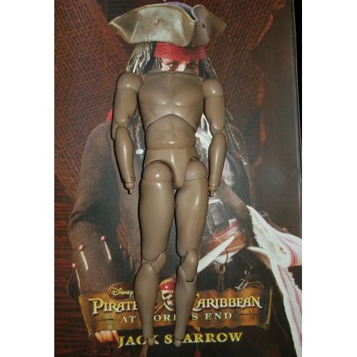 핫토이즈 16 Hot Toys At Worlds End Captain Jack Sparrow MMS42 Fully Articulated Body