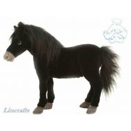 Hansa Toy International Black Stallion Plush Soft Toy Horse by Hansa Sold by Lincrafts 5442 SALE