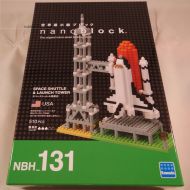 Kawada Nanoblock SPACE SHUTTLE ＆ LAUNCH TOWER -japan building toy block NBH_131