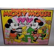 Mickey Mouse Pop-Up Colorforms Play Set No.4100 High Grade Unused Vintage