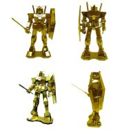 Tenyo Premium Metallic Nano Puzzle Gundam Gold